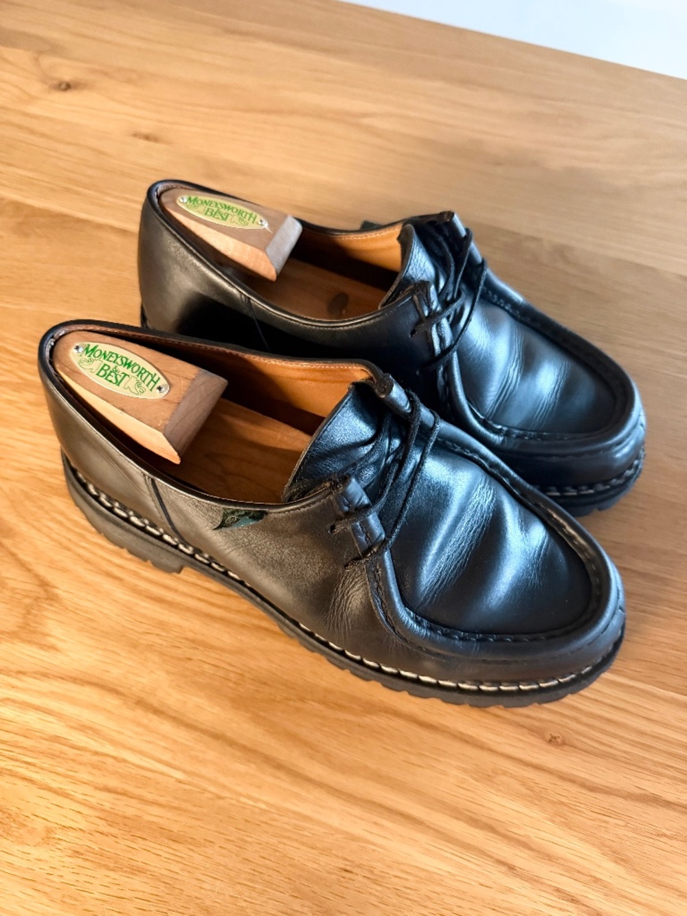 Paraboot Michael, Lisse Noir, size 40.5